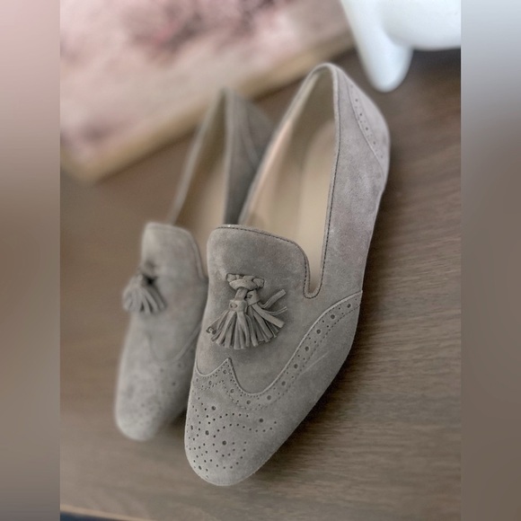 J.Crew loafer suede flats women’s 6 light use - Picture 2 of 7